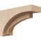 Ekena Millwork 3"W x 9"D x 6"H Classic Rivera Rough Cedar Woodgrain TimberThane Corbel, Primed Tan CORUR03X09X06RIVRCPR - alternate 1